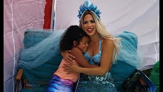 Gifting a Mermaid Tail | Mermaid Elle | This little mermaid's dream really came true!