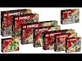 All LEGO Ninjago Sets January 2022 Compilation/Collection Speed Build