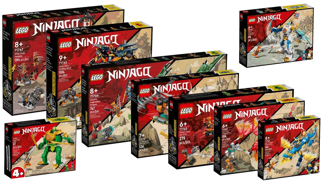 レジェンドシークレットまとめ売り All LEGO Ninjago Sets January 2022 Compilation/Collection