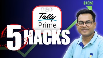 5 TOP HACKS #TALLYPRIME 😮| 90% People Ignoring These Features