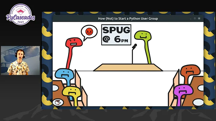 "How (Not) to Start a Python User Group" - Joseph Riddle (PyCascades 2022)