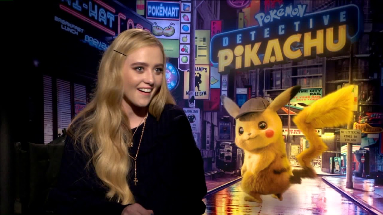 Chat With The Stars Kathryn Newton Pokemon Detective Pikachu