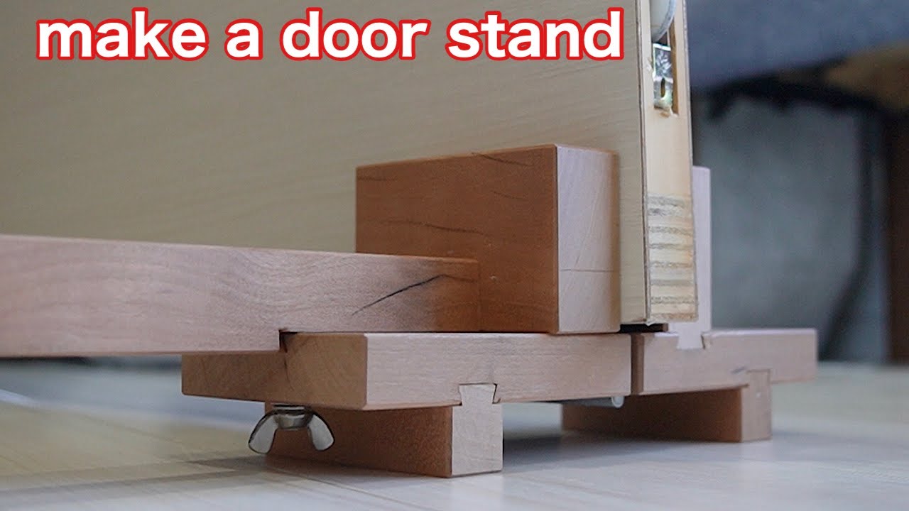 【make a door stand】 Joinery work