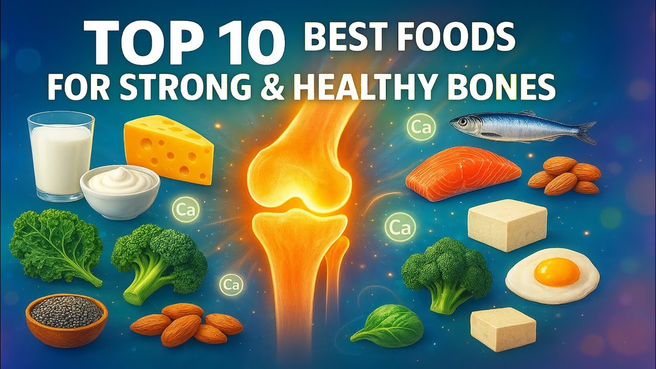 Best Foods For Strong and Healthy Bones | Increase Bone Density ...