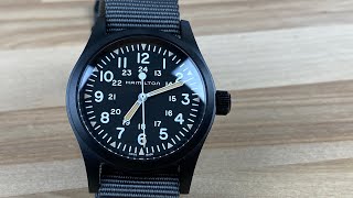 Hamilton khaki field mechanical 38mm