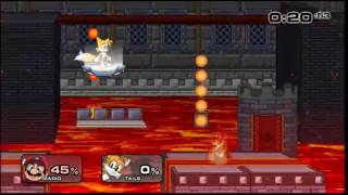 Super Smash Flash 2 Mario vs  Tails (Speedrun)