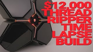 $12000 Threadripper Time-Lapse Build in the new Quadstellar Chassis