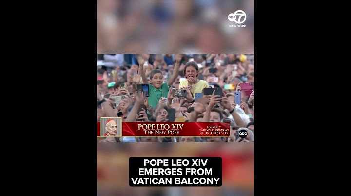 Vatican conclave: American Cardinal Robert Prevost, now Pope Leo XIV, emerges from balcony