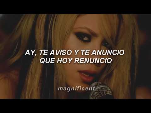 Shakira - Te Aviso, Te Anuncio (Letra)