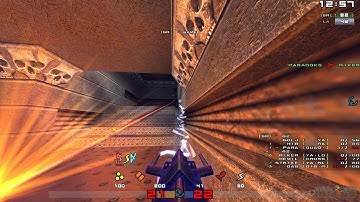 Quake 1/QuakeWorld: SR vs LA 4on4 cmt4