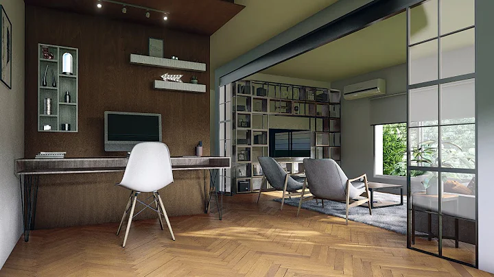 Lumion  10 Pro - Living modern House - Tutorial #1