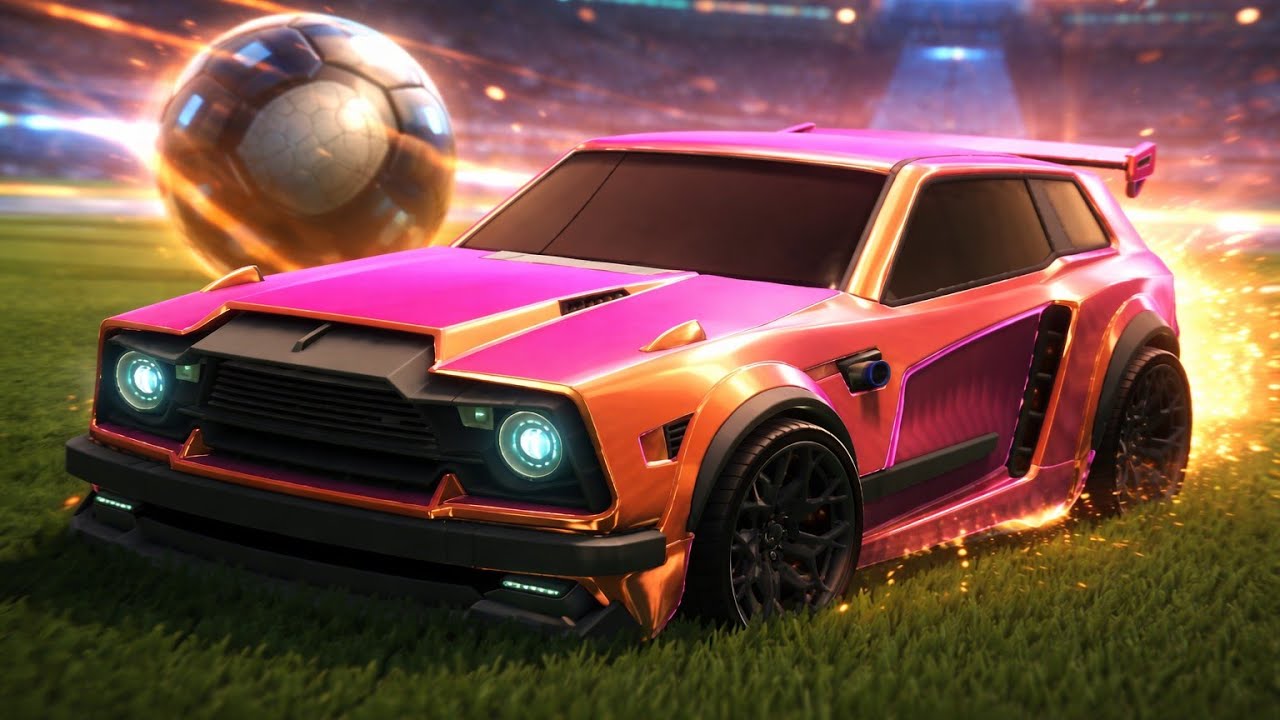 Rocket League روكت ليق مواجهه قويه بين احمد وناس عشوائيين🔥🔥