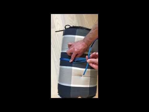 How to - Knot "Tie up sleeping bag, mattress etc"