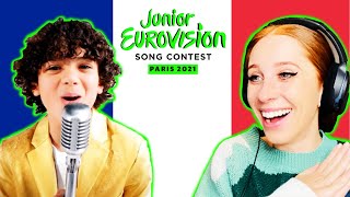 Will France Win Junior Eurovision Again? Reacting To Enzo Tik Tac Jesc21