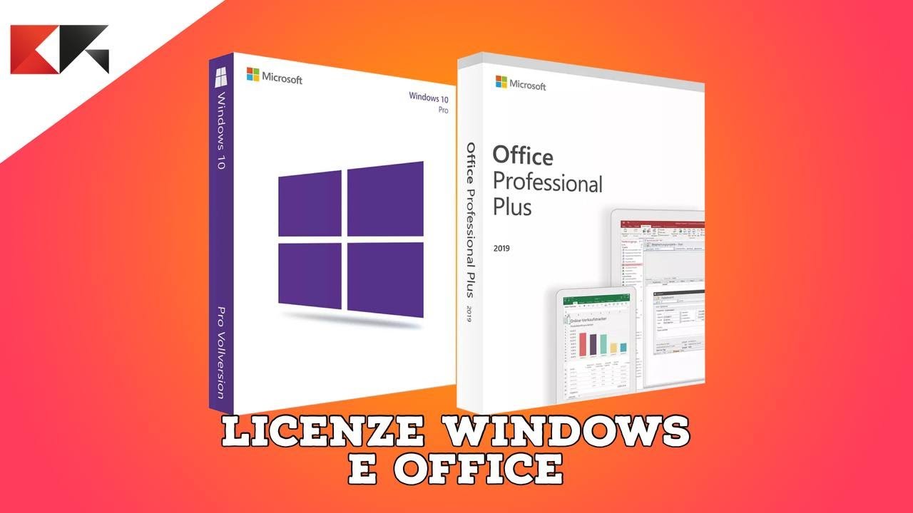 Office e Windows: licenza a vita, PREZZO STRACCIATO