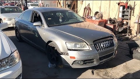 V8 AUDI A6 WITH 79K MILES ENDS UP AT AUTO AUCTION!