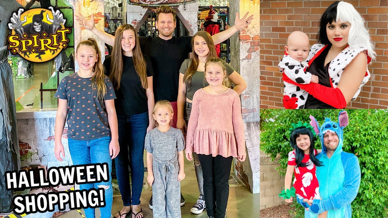 Shopping For Our Halloween COSTUMES! SPIRIT HALLOWEEN 2021! YouTube