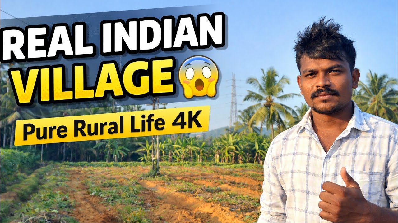 Indian Village Life 4K | Beautiful Rural India Nature Vlog 🌿 | Desi Indian Daily