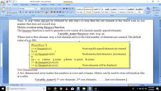 3 Matlab Basics for Numerical Methods basics Lec# 03
