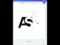 CANVA LOGO DESIGN | Modern AS Logo Design in Canva | Minimalist Logo Design Tutorial 2026 #canva