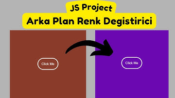 10. Background Color Changer || HTML,CSS,JS || Giriş Seviyesi 10 JavaScript Uygulaması