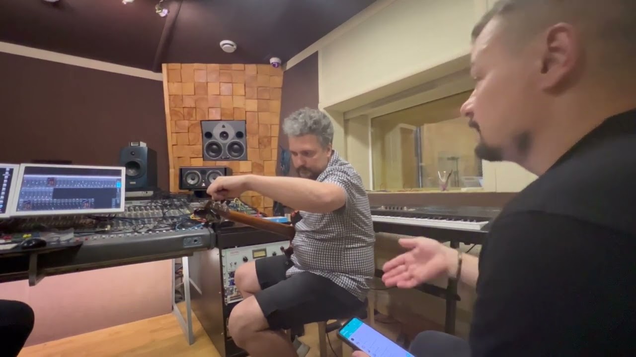 Один день из студийной жизни "Крематория"