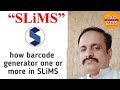 How SliMS generate your barcodes code one or more |Barcode Generator in series #infoMRK