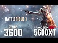 Battlefield 1 on Ryzen 5 3600 + RX 5600 XT 1080p, 1440p benchmarks!