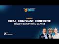 Episode 1 – CLEAR, COMPLIANT, CONFIDENT: Building Quality from Day One | The QA Podcast | PRN