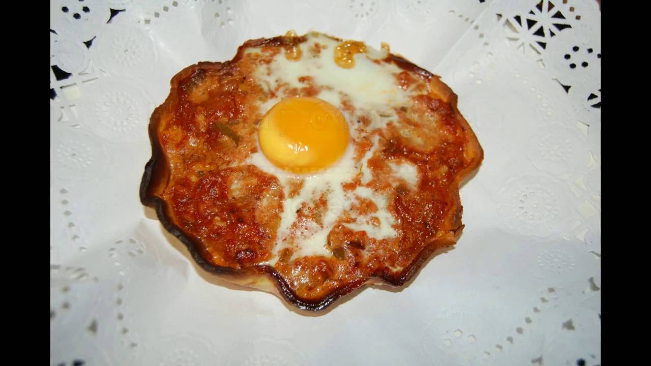 cocina ligera para dummies tartaletas de pisto y huevo al estilo de Mariaje