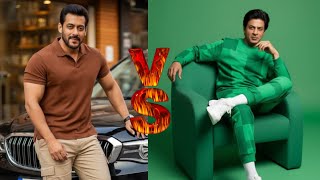 Sharukh khan Vs Salman Khan Top 10 highest grossing movies comparison video 💥
