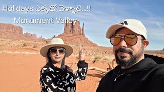 Off Road Drive Monument Valley... Telugu Vlog