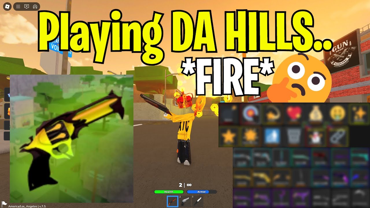 Играем DA HILLS.. *ОГОНЬ* (🤔👀)