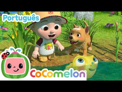Lá na lagoa & Os Patinhos | CoComelon Brasil | Músicas Infantis e Desenhos Animados em Português