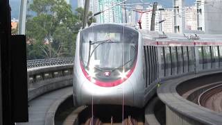 【*三重假九】MTR MOL 3列C-Train先後駛經大圍站3台及4台