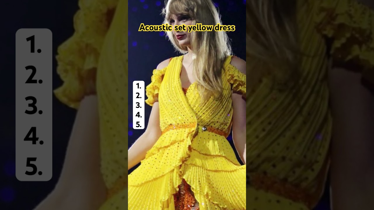 Rank these Eras tour outfits!❤️ 