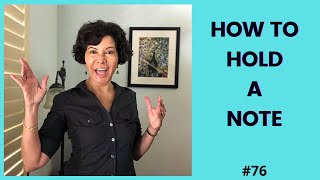 How to Hold a Note When Singing  MORE STABLE AND EXCITING LONG NOTES!