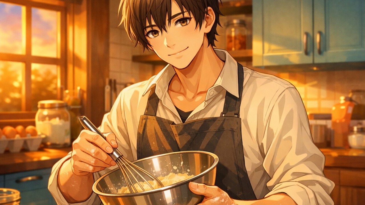 Boyfriend Bakes You a Cake | Boyfriend ASMR