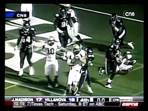 #1 James Madison @ #7 Villanova on ESPN College Fb...