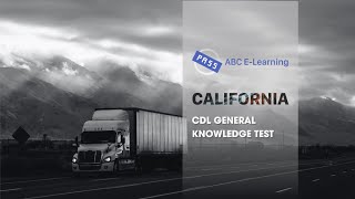 2020 California CDL General Knowledge Test 1- Q1 to 31 [Audio version] screenshot 3