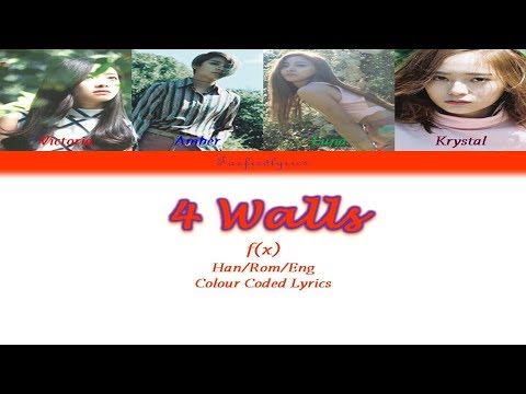 f(x)(에프엑스) - 4 Walls Colour Coded Lyrics (Han/Rom/Eng) by Taefiedlyrics