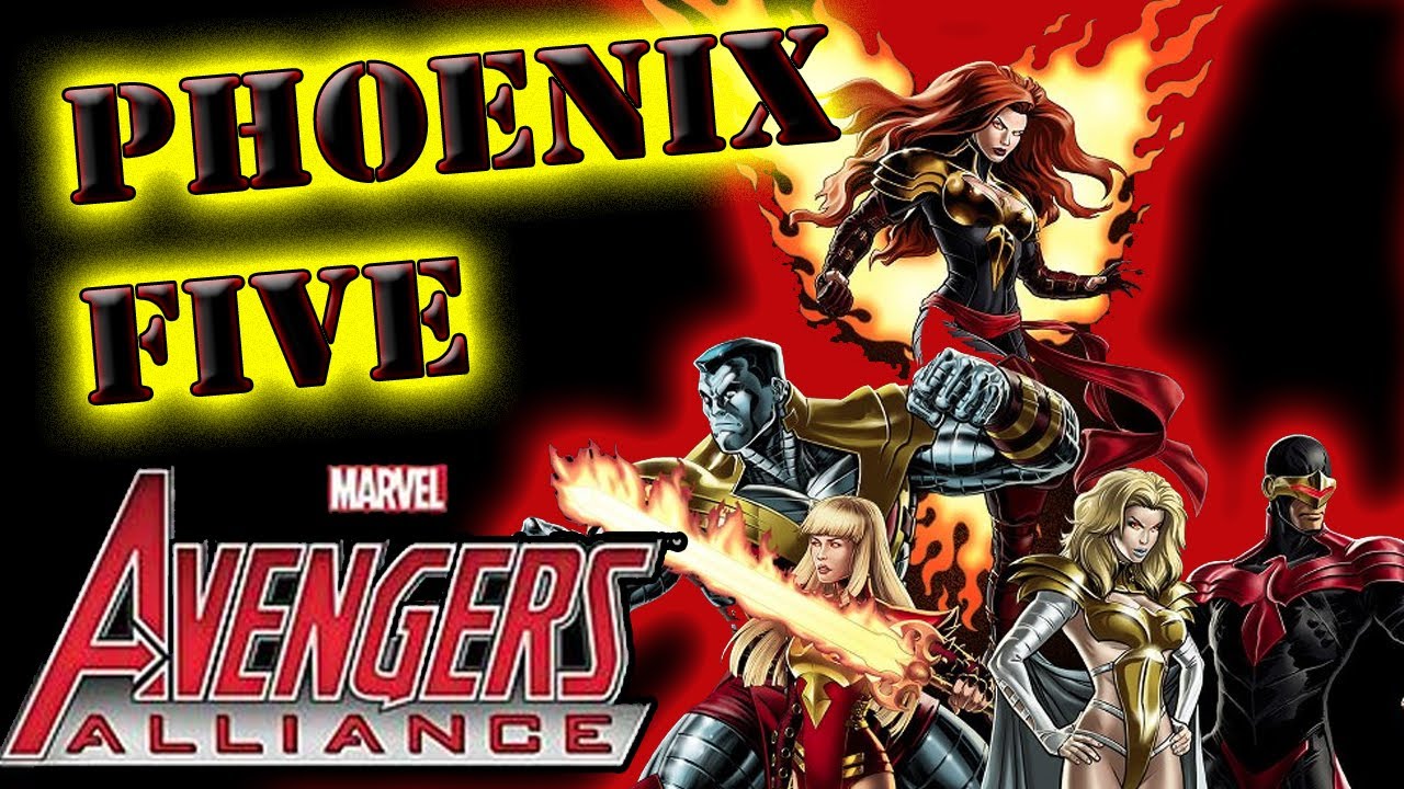 Marvel Avengers Alliance - The Phoenix Five x QuickSilver Preview