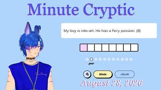 Minute Cryptic August 28, 2026