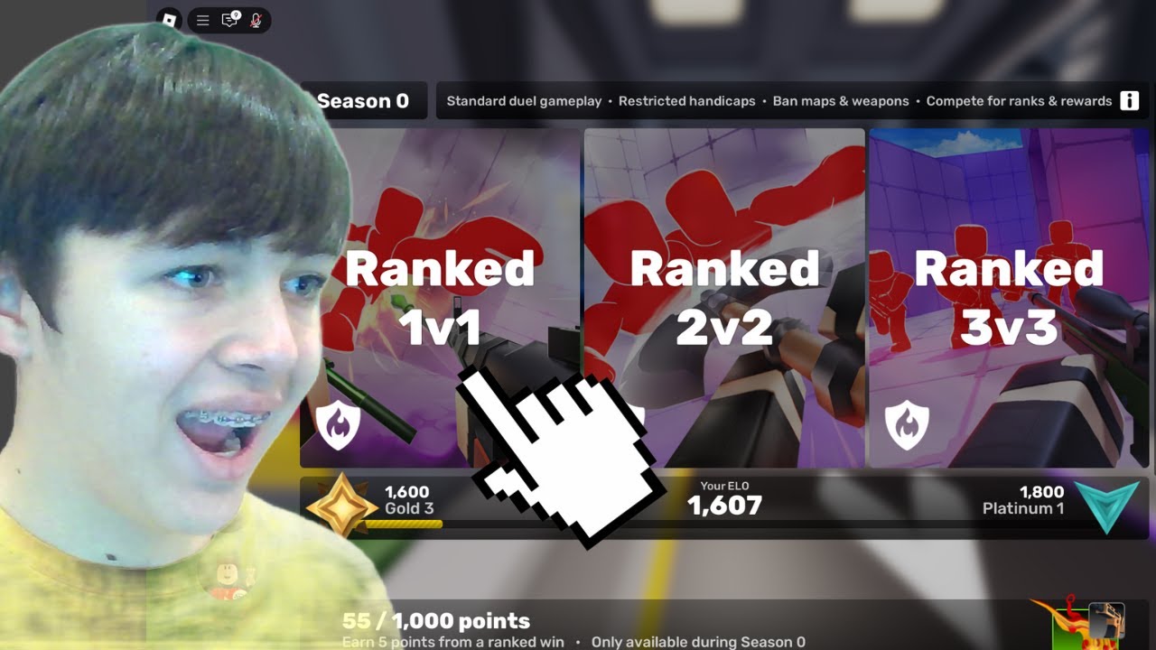 Roblox Rivals Ranked | Road to Platinum 1 - YouTube