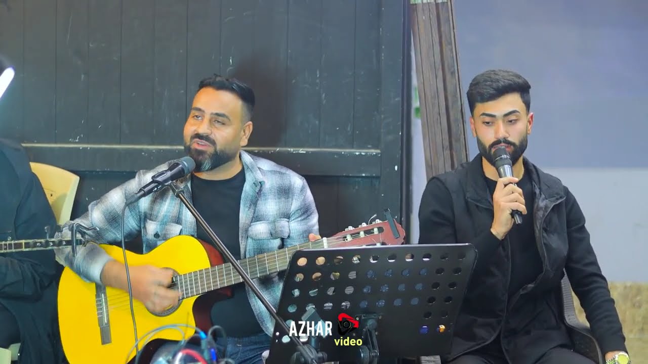 كافية وديكورات شنكال - الفنانين شكر خديدا و خيري و نصرت و شهاب جزء5_ ازهار فيديو 07501421202