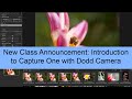 New Class Announcement: Introduction to Capture One with Dodd Camera