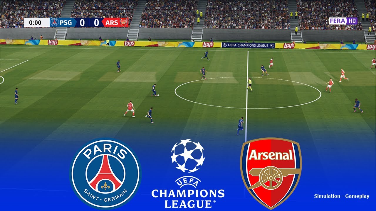 PSG vs ARSENAL Live | UEFA Champions League FINAL 2026 | 30 May 2026 | Simulation PES 2021 Gameplay