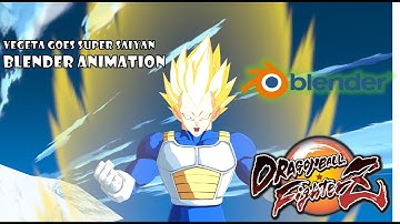(Blender BNPR) Vegeta Turns Super Saiyan | Dragon Ball Super Broly | DBS Broly (Remake)