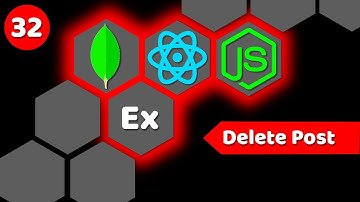 #32 Delete post | MERN stack tutorial | Instagram clone