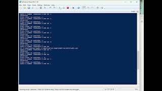Showcasing a powershell game